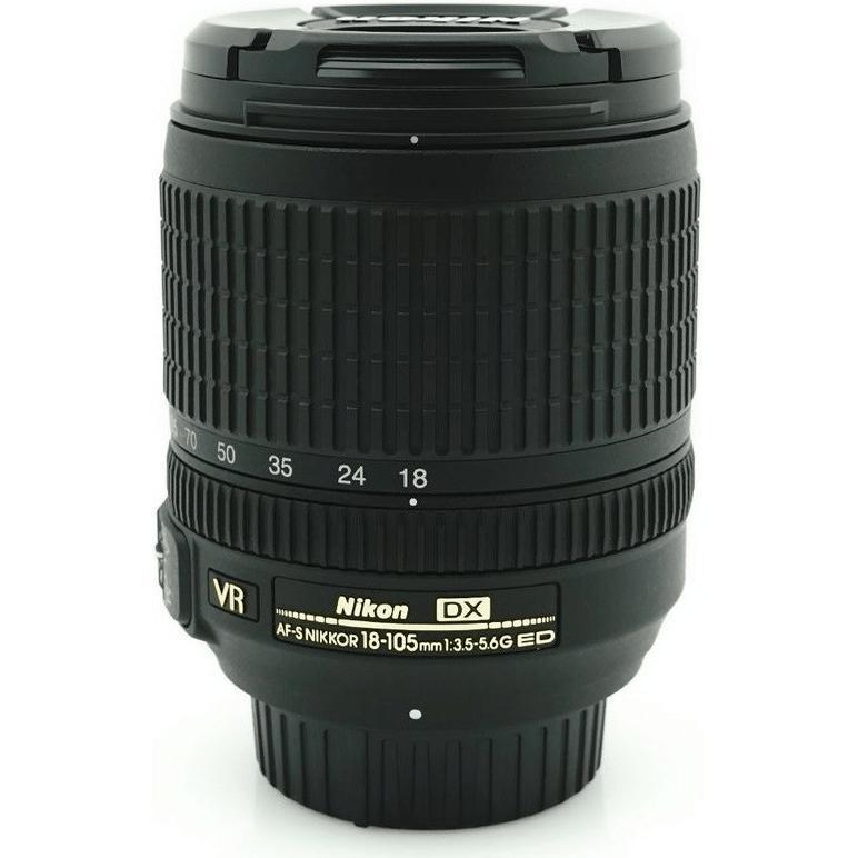 Objectif Nikon DX NIKKOR 18-105mm f/3.5-5.6G ED VR AF-S 18-105mm f/3.5-5.6 Reconditionné - 139,00 € Objectif Nikon DX NIKKOR 18-105mm f/3.5-5.6G ED VR AF-S 18-105mm f/3.5-5.6 Reconditionné Nikon reconditionné disponible sur Backmarket | Dero