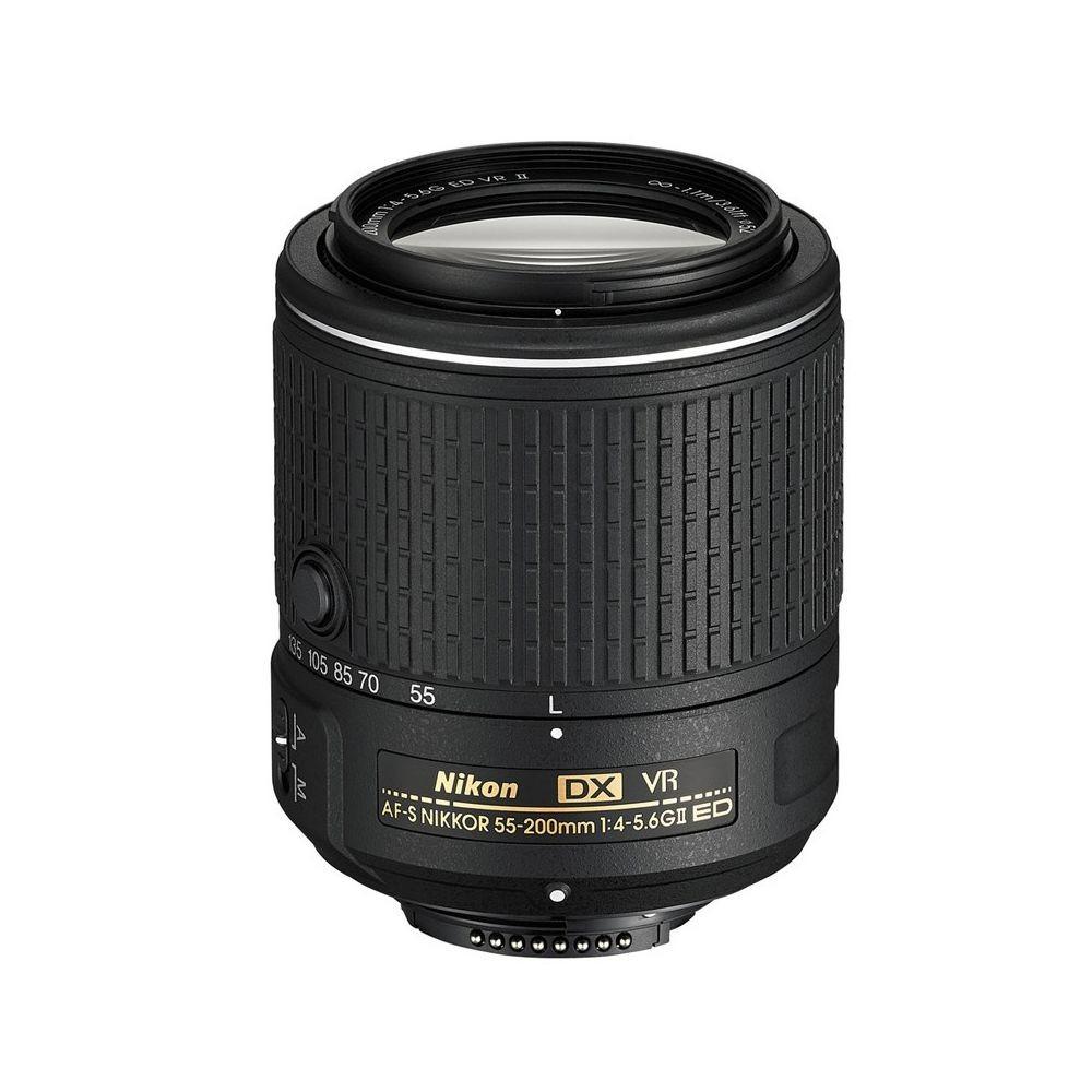 Objectif Nikon F AF-S DX 55-200 mm f/4-5.6G ED VR II F 55-200mm f/4-5.6G Reconditionné Nikon reconditionné disponible sur Backmarket