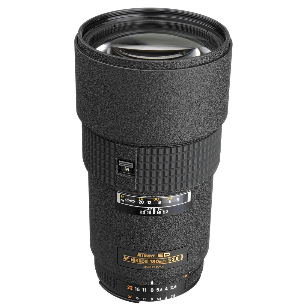 Objectif Nikon F Nikkor ED AF 180mm f/2.8 D F 180mm f/2.8 Reconditionné - 349,00 € Objectif Nikon F Nikkor ED AF 180mm f/2.8 D F 180mm f/2.8 Reconditionné Nikon reconditionné disponible sur Backmarket