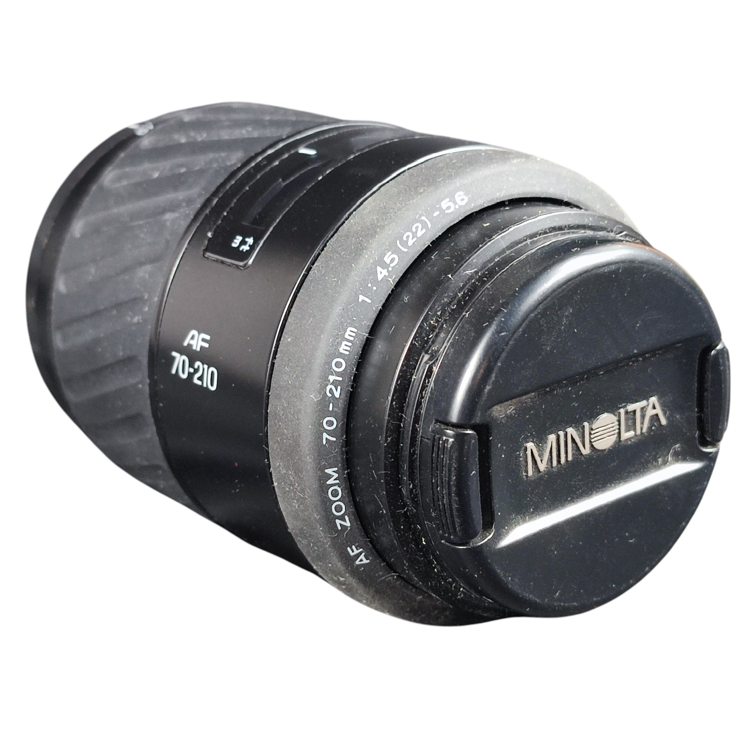 Objectif photo MINOLTA AF zoom 70-210 mm 1:45 (22) - 5.6 Ø 49 mm État correct - 19,50 € Objectif photo MINOLTA AF zoom 70-210 mm 1:45 (22) - 5.6 Ø 49 mm État correct reconditionné disponible sur Label Emmaüs
