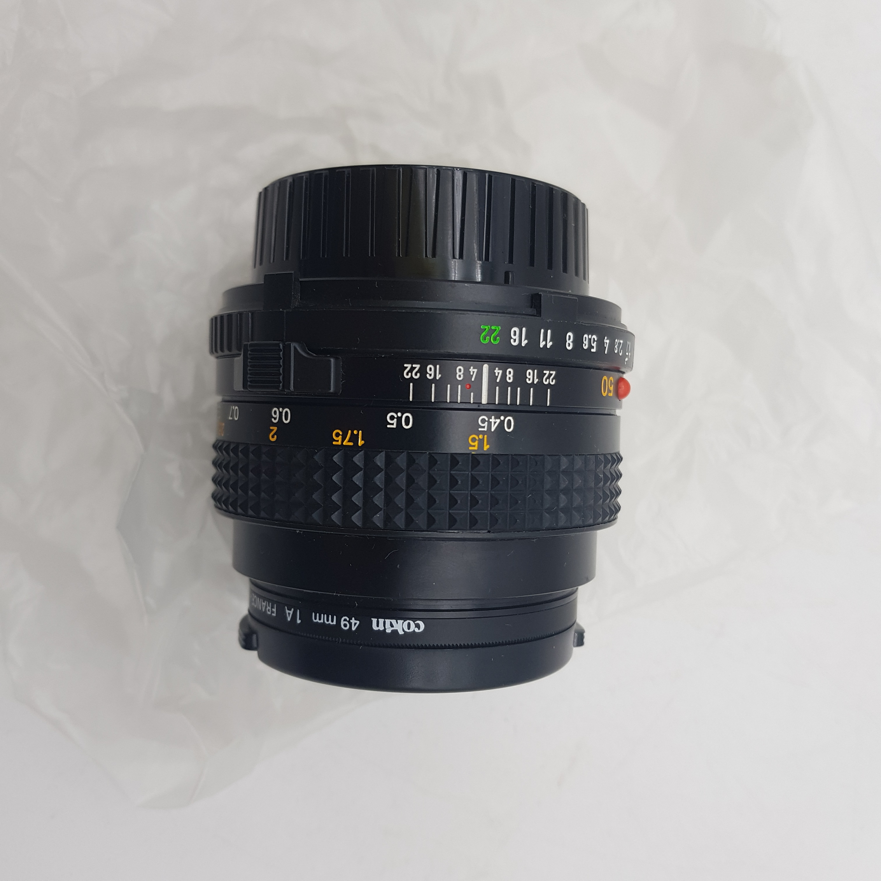 Voir photo 3 de Objectif photographie Minolta MD 50mm f/1.7 Objectif photographie Minolta MD 50mm f/1.7 Bon état reconditionné photo 3