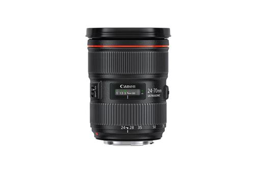 Objectif reflex Canon EF 24 - 70 mm f/2.8 série L II USM État correct Canon reconditionné disponible sur Fnac