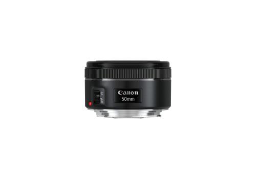 Objectif Reflex Canon EF 50mm f/1.8 STM Noir État correct reconditionné disponible sur Fnac