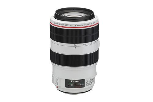 Objectif reflex Canon EF 70 - 300 mm f/4.0 - 5,6 L IS USM État correct Canon reconditionné disponible sur Fnac