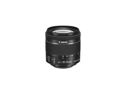Objectif reflex Canon EF-S 18-55mm f/4-5,6 IS STM noir État correct Canon reconditionné disponible sur Fnac