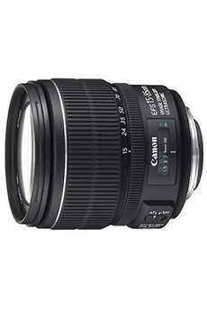 Objectif reflex EF-S 15 - 85 mm f/3.5 - 5.6 IS USM Très bon état reconditionné disponible sur Darty