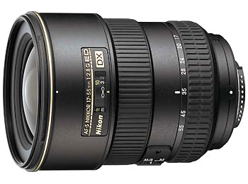 Objectif reflex Nikon AF-S DX 17-55mm f/2.8 G IF ED noir État correct reconditionné disponible sur Fnac