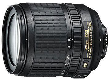 Objectif reflex Nikon AF-S DX Nikkor 18-105 mm f/3.5-5.6 G ED VR État correct reconditionné disponible sur Fnac
