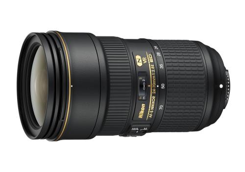 Objectif reflex Nikon AF-S Nikkor 24-70 mm f/2.8 E ED VR État correct Nikon reconditionné disponible sur Fnac
