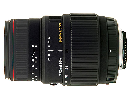 Objectif reflex Sigma DG APO 70 - 300 mm f/4 - 5.6 Macro, Monture Canon État correct Sigma reconditionné disponible sur Fnac