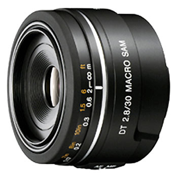 Objectif reflex Sony A DT 30mm f/2,8 macro SAM Noir État correct Sony reconditionné disponible sur Fnac
