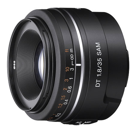 Objectif Reflex Sony DT 35mm f/1,8 SAM État correct Sony reconditionné disponible sur Fnac