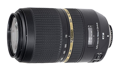 Objectif reflex Tamron SP AF 70-300mm f/4-5.6 DI VC USD LD XLD [IF] pour Canon EF Noir État correct Tamron reconditionné disponible sur Fnac