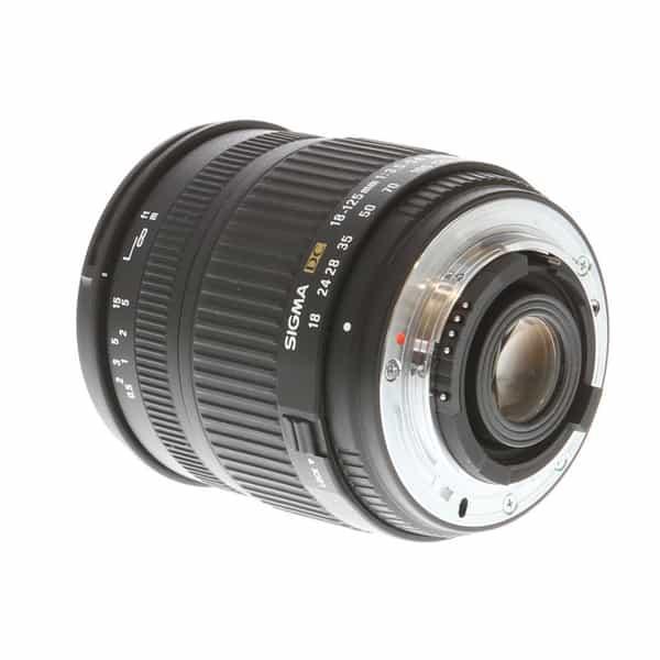 Objectif Sigma 18-125 mm f/3.5-5.6 DC Sony A Standard f/3.5-5.6 Reconditionné Sigma reconditionné disponible sur Backmarket