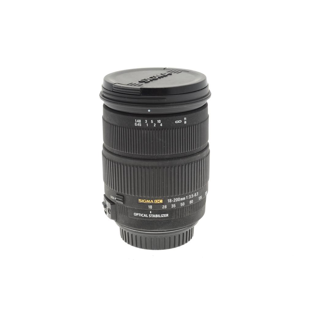 Objectif Sigma 18-200mm f/3.5-6.3 DC Pentax 18-200mm f/3.5-6.3 Reconditionné - 99,00 € Objectif Sigma 18-200mm f/3.5-6.3 DC Pentax 18-200mm f/3.5-6.3 Reconditionné Sigma reconditionné disponible sur Backmarket
