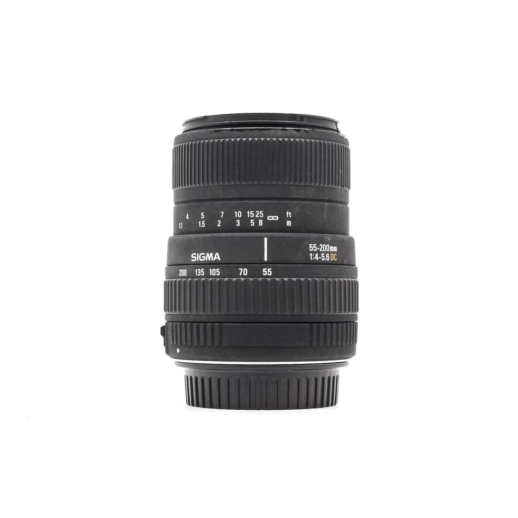 Objectif Sigma 55-200mm f/4-5.6 DC Nikon 55-200mm f/4-5.6 Reconditionné - 74,00 € Objectif Sigma 55-200mm f/4-5.6 DC Nikon 55-200mm f/4-5.6 Reconditionné Sigma reconditionné disponible sur Backmarket