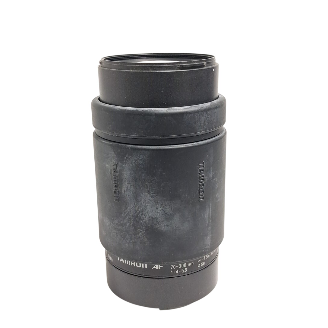 Objectif Tamron AF zoom 70-300 mm État correct - 20,00 € Objectif Tamron AF zoom 70-300 mm État correct reconditionné disponible sur Label Emmaüs
