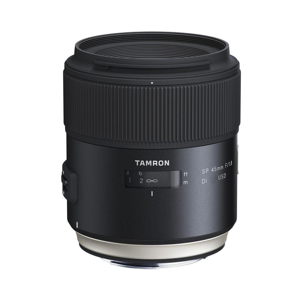 Objectif Tamron SP 45 mm f / 1.8 Di VC USD Canon EF, Nikon F (FX), Sony/Minolta Alpha 45mm 1.8 Reconditionné Tamron reconditionné disponible sur Backmarket
