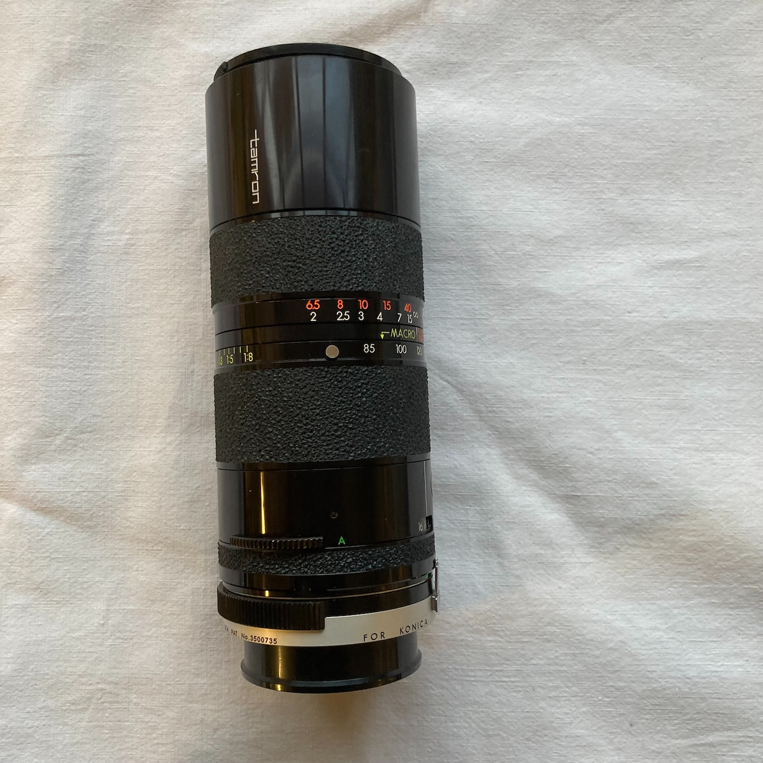 Voir photo 2 de Objectif TAMRON Zoom Macro - LENS -85 - 210mm - f1: 4,5 MACRO Objectif TAMRON Zoom Macro - LENS -85 - 210mm - f1: 4,5 MACRO Bon état reconditionné photo 2