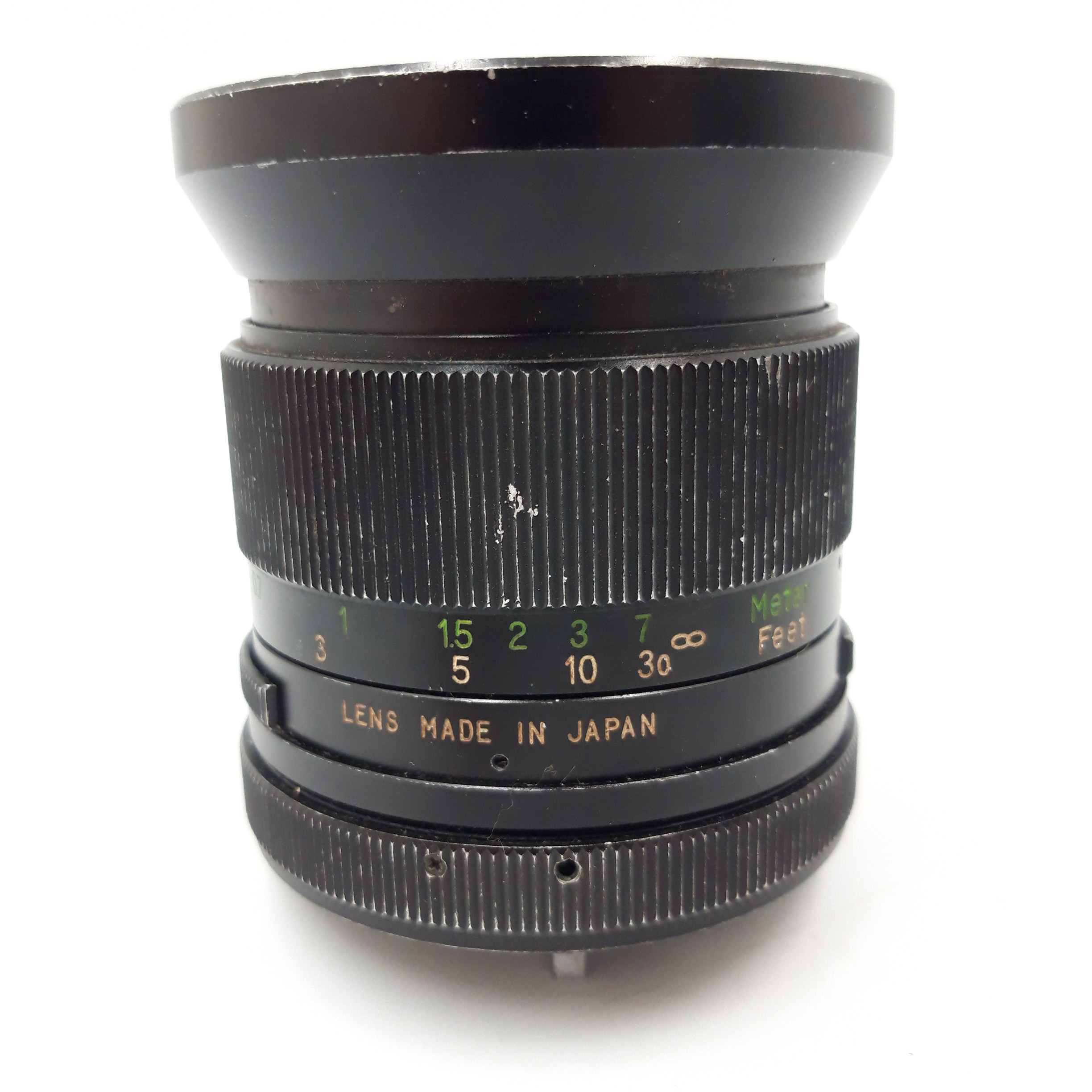 Objectif Vivitar 28 mm 1 : 2.5 Bon état - 39,00 € Objectif Vivitar 28 mm 1 : 2.5 Bon état reconditionné disponible sur Label Emmaüs