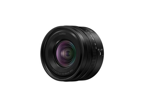 Objectif zoom Lumix S 18-40mm f/4.5-6.3 Noir Monture L État correct Panasonic reconditionné disponible sur Fnac