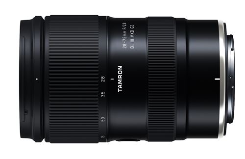 Objectif zoom Tamron 28-75mm f/2.8 Di III VXD G2 noir pour Nikon Z État correct Tamron reconditionné disponible sur Fnac