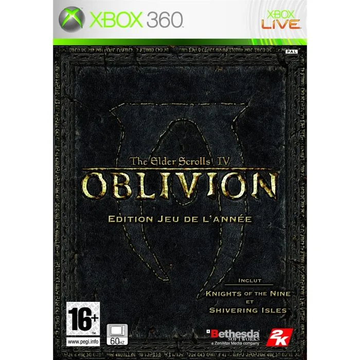 OBLIVION GAME OF THE YEAR / Jeu console XBOX360 Reconditionné Take-Two Interactive reconditionné disponible sur Cdiscount Seconde Vie