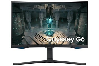 ODYSSEY G6 - G65B 27", QHD, 2560x1440, 240Hz, VA 1ms, FLAT, 350cd/m2, 2500:1, H / I / Pivot / Orientable, Hauts parleurs, Cable(s) DisplayPort Bon état Samsung reconditionné disponible sur Darty
