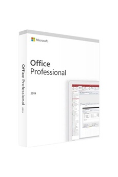 Office 2019 Professionnel (Pro) - Clé licence à télécharger Bon état Microsoft reconditionné disponible sur Darty