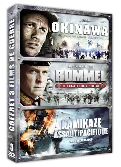 Okinawa - Rommel : Le stratège du 3ème Reich - Kamikaze, assaut dans le Pacifique Coffret 3 DVD État correct - 37,89 € Okinawa - Rommel : Le stratège du 3ème Reich - Kamikaze, assaut dans le Pacifique Coffret 3 DVD État correct reconditionné disponible sur Fnac