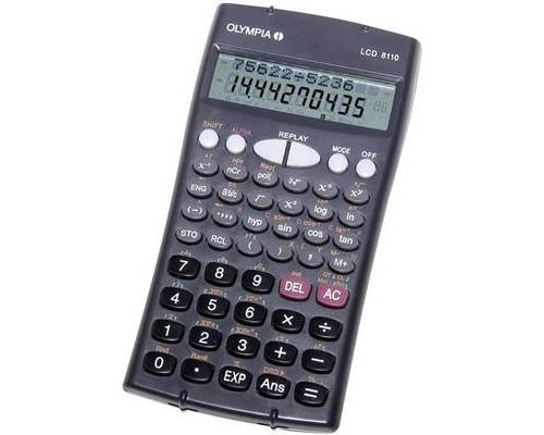 Olympia LCD 8110 Calculatrice scolaire noir Ecran: 10 à pile(s) (l x H x P) 84 x 16 x 153 mm État correct reconditionné disponible sur Fnac