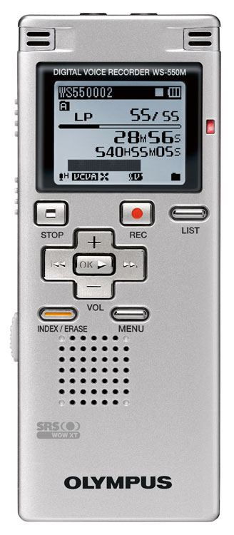 Olympus Dictaphone WS-550 - Silver État correct Olympus reconditionné disponible sur Fnac