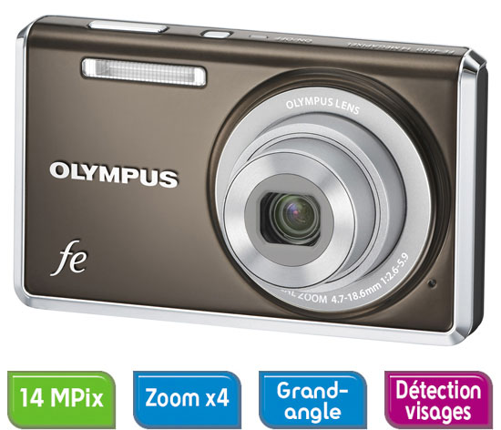 Olympus FE-4030 Gris État correct Olympus reconditionné disponible sur Fnac