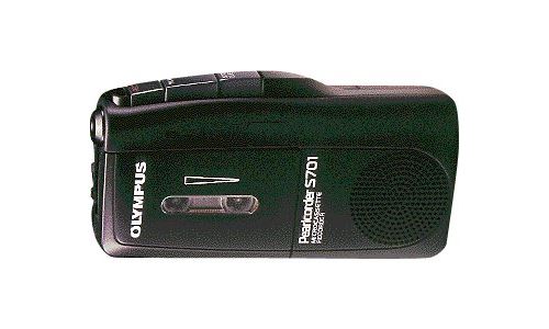 Olympus Pearlcorder S701 - Dictaphone à microcassette - 150 mW - bleu métallique État correct Olympus reconditionné disponible sur Fnac