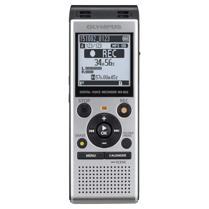 Acheter Olympus WS-852 Dictaphones Connexion PC Type de Stockage: Mémoire Interne Activation Vocale Enregistreur MP3 Reconditionné - 119,90 € Olympus WS-852 Dictaphones Connexion PC Type de Stockage: Mémoire Interne Activation Vocale Enregistreur MP3 Reconditionné Olympus reconditionné disponible sur Cdiscount Seconde Vie