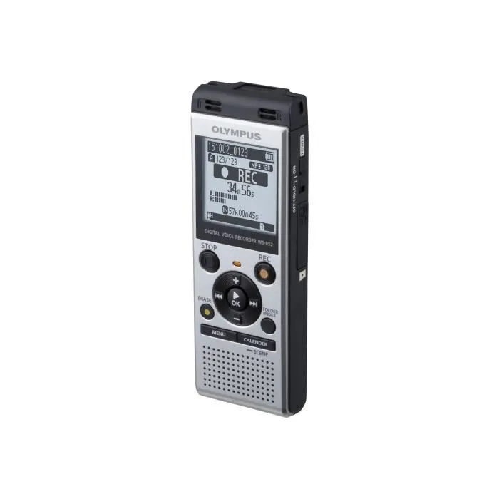 Olympus WS-852 - Enregistreur vocal - 250 mW - 4 Go - avec microphone Olympus Telephone Pickup TP-8 Reconditionné - 119,90 € Olympus WS-852 - Enregistreur vocal - 250 mW - 4 Go - avec microphone Olympus Telephone Pickup TP-8 Reconditionné Olympus reconditionné disponible sur Cdiscount Seconde Vie