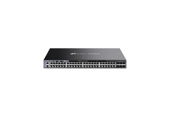 Omada SG6654X V1 - Commutateur - C3 - Géré - 48 x 10/100/1000 + 6 x Ethernet 10 Go SFP+ - flux d'air de l'avant vers l'arrière - Montable sur rack Très bon état TP-Link reconditionné disponible sur Darty | Dero