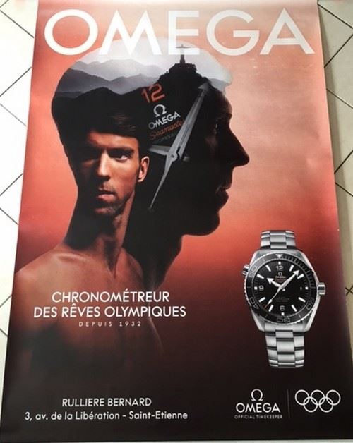OMEGA / Montre - 120x175 cm - AFFICHE / POSTER État correct N/A reconditionné disponible sur Fnac