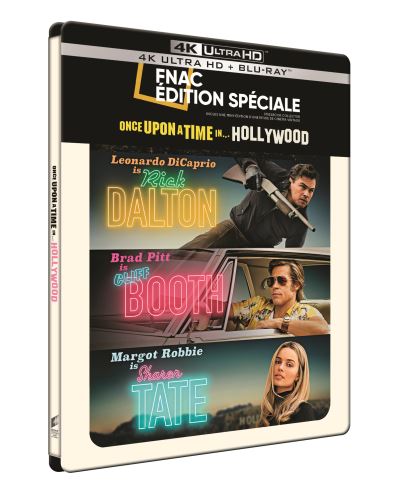 Once Upon a Time in...Hollywood SteelBook® Edition Spéciale Fnac Blu-ray 4K Ultra HD État correct reconditionné disponible sur Fnac