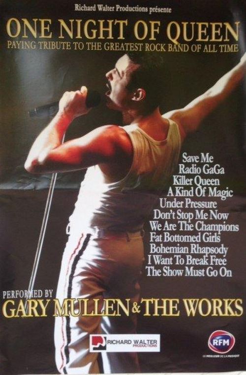 Acheter One Night Of Queen - 80x120 cm - AFFICHE / POSTER État correct - 10,99 € One Night Of Queen - 80x120 cm - AFFICHE / POSTER État correct reconditionné disponible sur Fnac