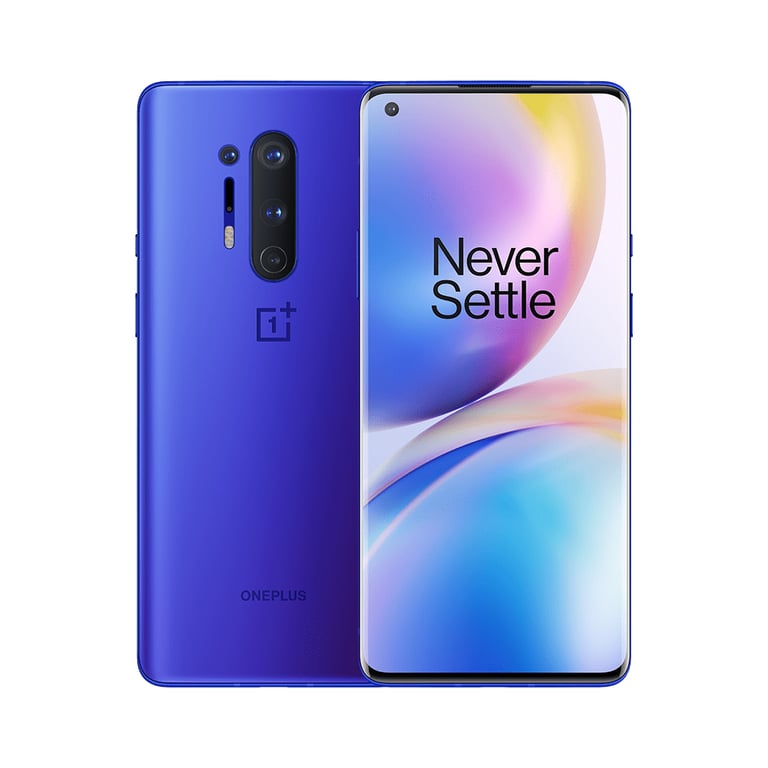 OnePlus 8 Pro 5G, 256Go, Bleu, débloqué - Bon état Bon état OnePlus reconditionné disponible sur Pixmania
