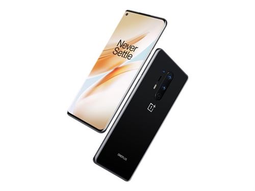 OnePlus 8 Pro - 5G smartphone - double SIM - RAM 12 Go / Mémoire interne 256 Go - écran OLED - 6.78" - 3168 x 1440 pixels (120 Hz) - 4x caméras arrière 48 MP, 8 MP, 48 MP, 5 MP - front camera 16 MP - noir onyx État correct N/A reconditionné disponible sur Fnac