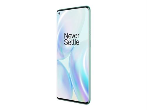 OnePlus 8 Pro - 5G smartphone - double SIM - RAM 12 Go / Mémoire interne 256 Go - écran OLED - 6.78" - 3168 x 1440 pixels (120 Hz) - 4x caméras arrière 48 MP, 8 MP, 48 MP, 5 MP - front camera 16 MP - vert glacial État correct N/A reconditionné disponible sur Fnac