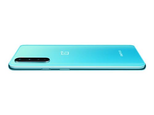 OnePlus Nord - 5G smartphone - double SIM - RAM 12 Go / Mémoire interne 256 Go - écran OEL - 6.44"" - 2400 x 1080 pixels (90 Hz) - 4x caméras arrière 48 MP, 8 MP, 5 MP, 2 MP - 2x front cameras 32 MP, 8 MP - Marbre bleu État correct N/A reconditionné disponible sur Fnac