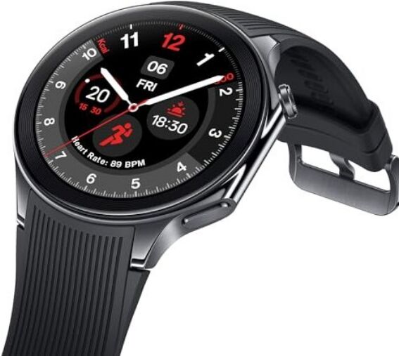 OnePlus Watch 2 (2024) Acier noir Très bon état OnePlus reconditionné disponible sur Refurbed | Dero