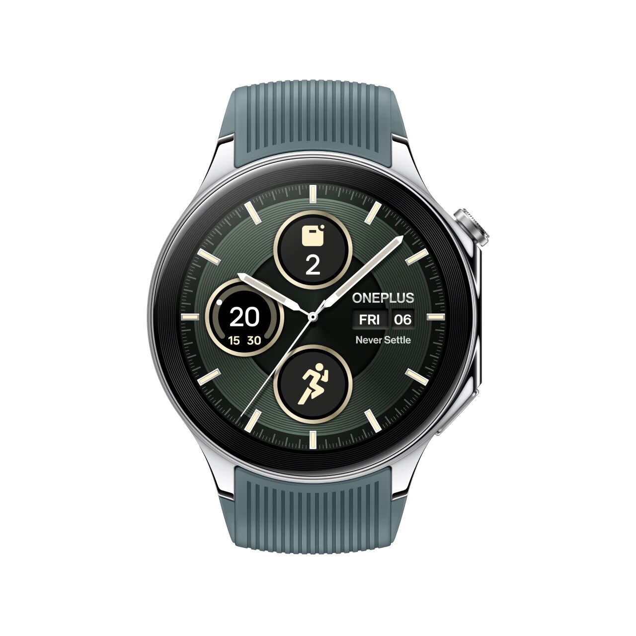 OnePlus Watch 2 (2024) Acier Radieux Parfait état OnePlus reconditionné disponible sur Refurbed | Dero