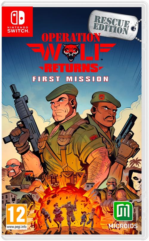 Operation Wolf Returns Nintendo Swicth État correct Microids Distribution reconditionné disponible sur Fnac