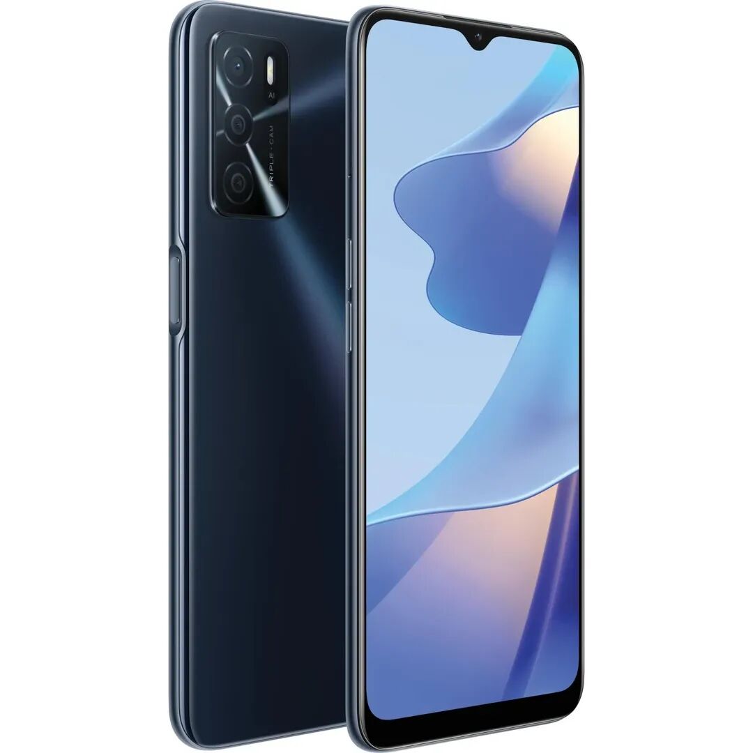 Oppo A16s 64 GB Noir Cristal Très bon état Oppo reconditionné disponible sur Refurbed