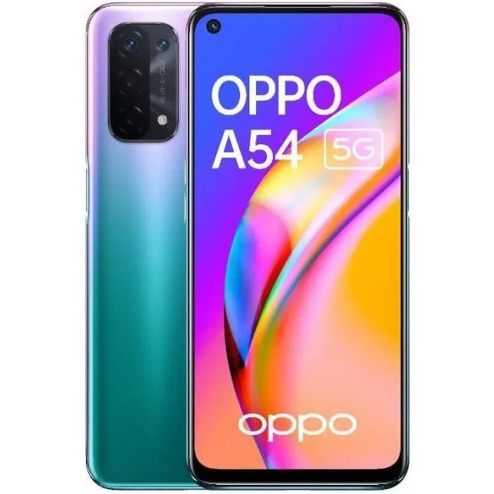 OPPO A54 5G 64Go Violet (2021) - Reconditionné - Très bon état Reconditionné Oppo reconditionné disponible sur Cdiscount Seconde Vie
