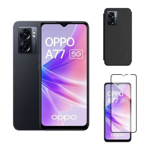 OPPO A77 128Go 5G Noir + Coque + Verre trempé État correct - 180,77 € OPPO A77 128Go 5G Noir + Coque + Verre trempé État correct N/A reconditionné disponible sur Fnac